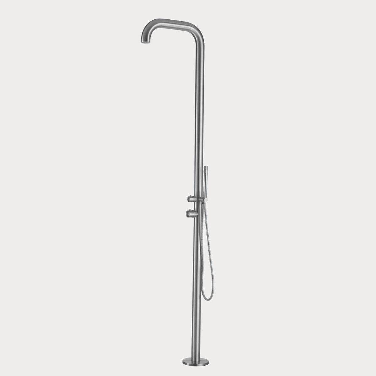 Stellar Build-Your-Own Outdoor Shower 316, Freestanding, Garden, Inox, Marine Grade, Outdoor, Shower, Stainless Steel